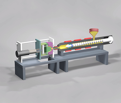 All-electric injection molding machine